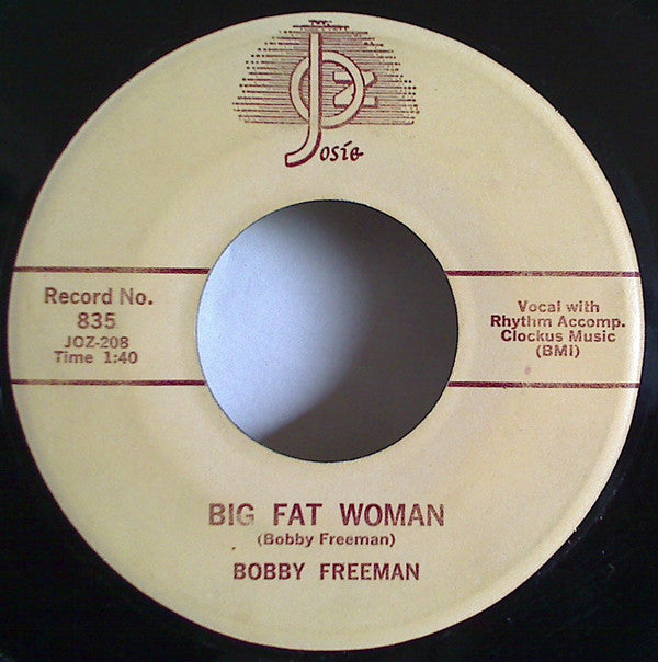 Bobby Freeman : Do You Want To Dance (7", Single, Bro)