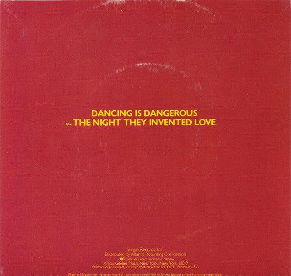 Noel (2) : Dancing Is Dangerous (7", Single)