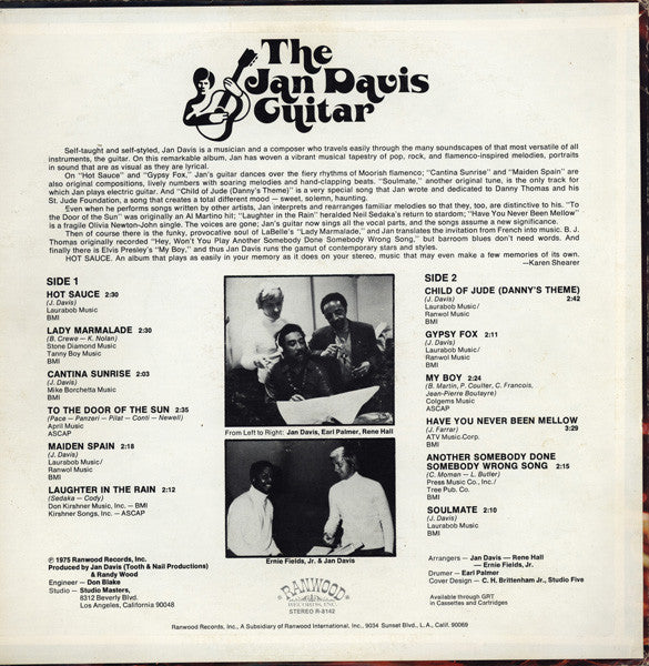 Jan Davis : Hot Sauce (LP, Album)