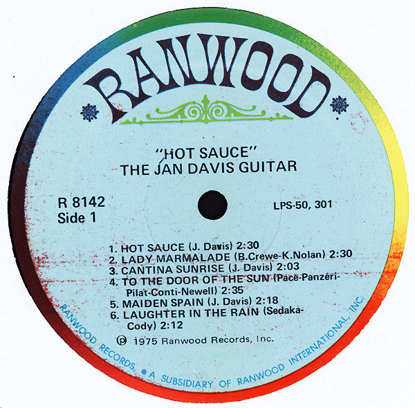Jan Davis : Hot Sauce (LP, Album)