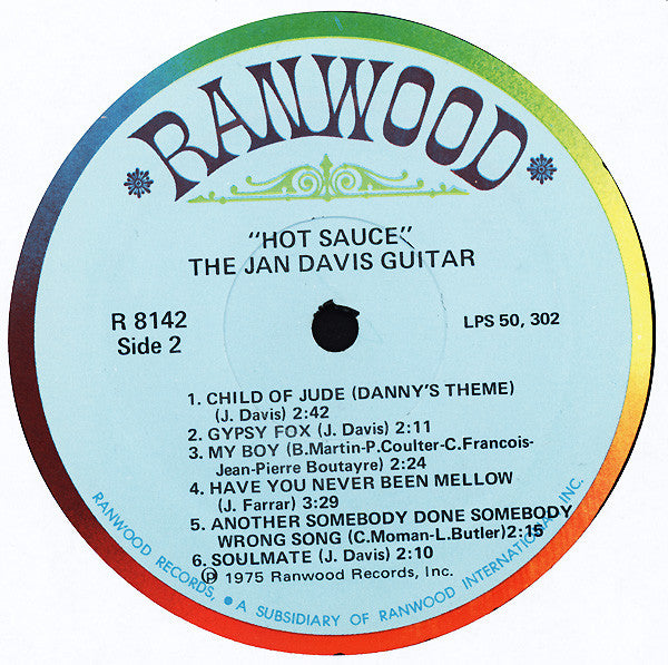 Jan Davis : Hot Sauce (LP, Album)