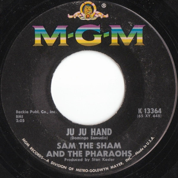 Sam The Sham & The Pharaohs : Ju Ju Hand (7")