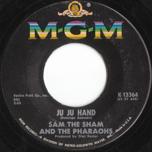 Sam The Sham & The Pharaohs : Ju Ju Hand (7")