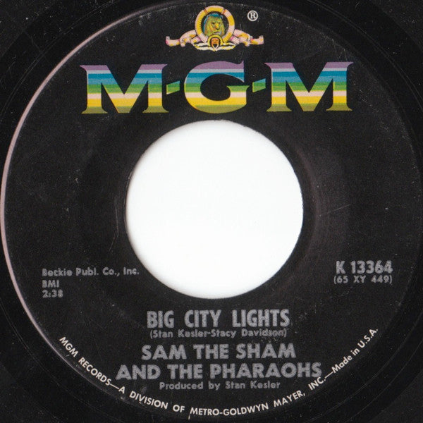 Sam The Sham & The Pharaohs : Ju Ju Hand (7")