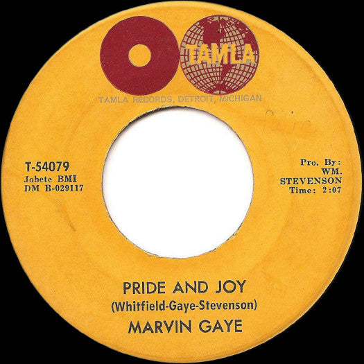 Marvin Gaye : Pride And Joy / One Of These Days (7")