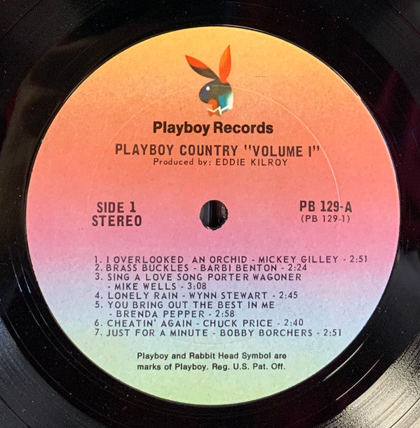 Various : Playboy Country Volume 1 (LP, Comp)