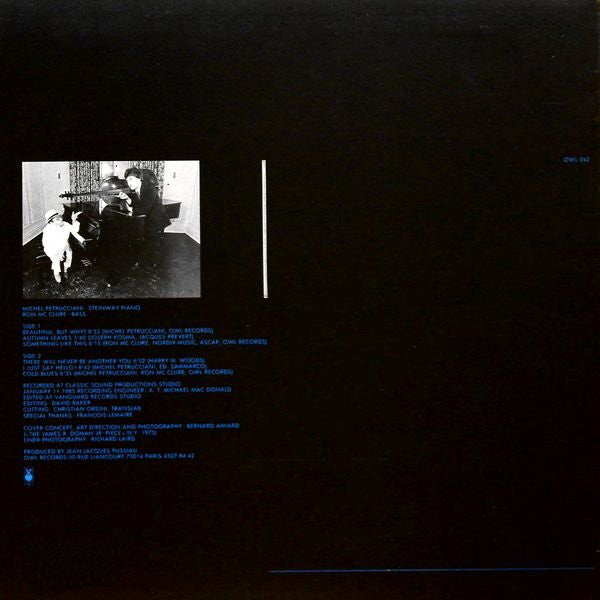 Michel Petrucciani / Ron McClure : Cold Blues (LP, Album)