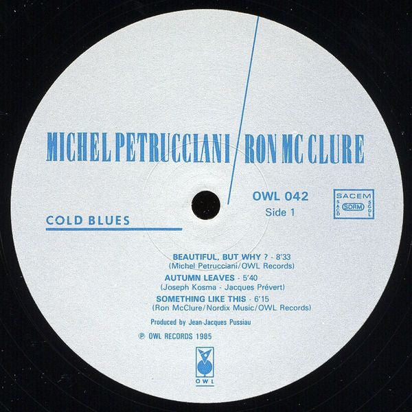 Michel Petrucciani / Ron McClure : Cold Blues (LP, Album)