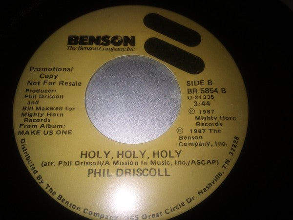 Phil Driscoll : Standing In The Shadow / Holy, Holy, Holy (7", Single, Promo)