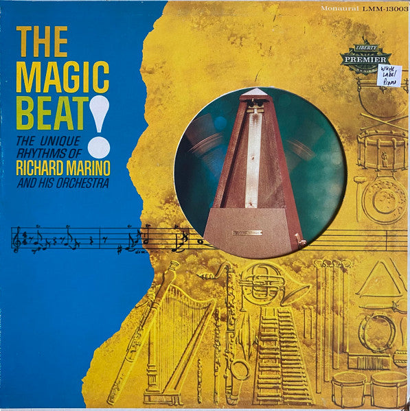 Richard Marino & His Orchestra : The Magic Beat (LP, Album, Mono, Promo, Ind)