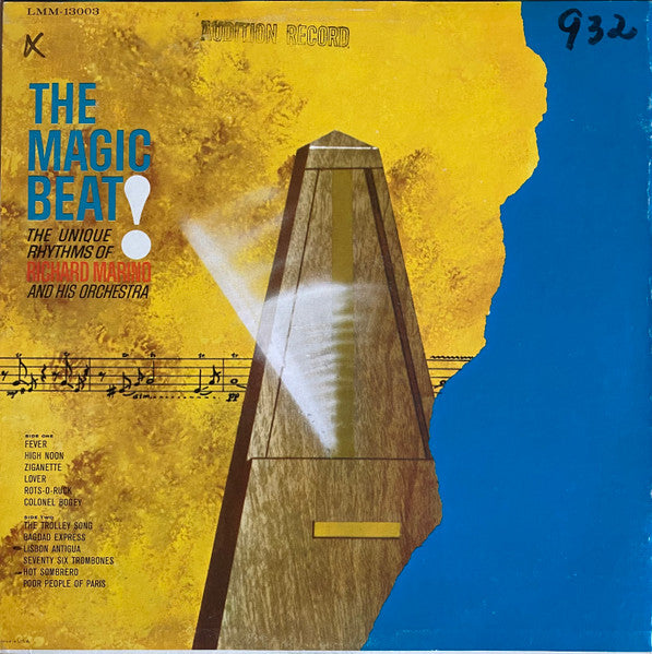 Richard Marino & His Orchestra : The Magic Beat (LP, Album, Mono, Promo, Ind)
