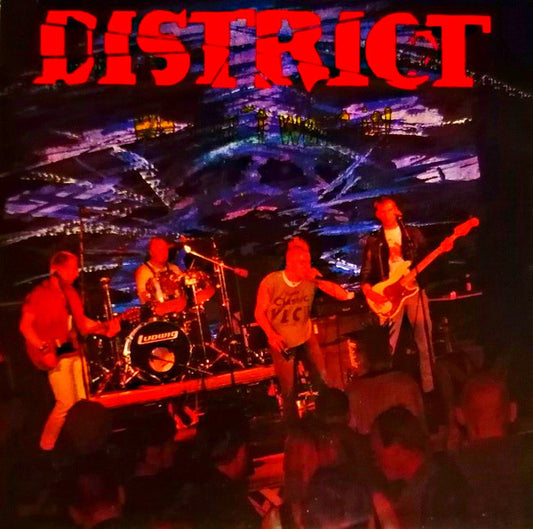 District* : We Don't Want It! (7", EP, Ltd, Num)