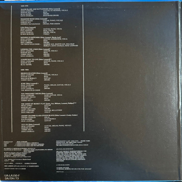 Deke Leonard : Iceberg (LP, Album, Gat)
