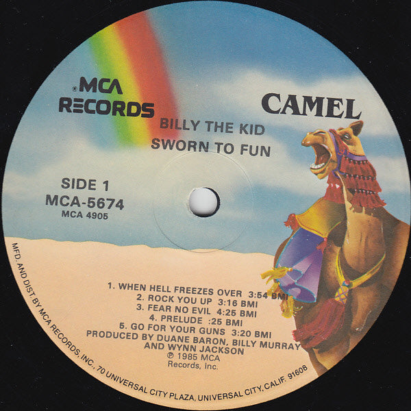 Billy The Kid (20) : Sworn To Fun (LP, Album)