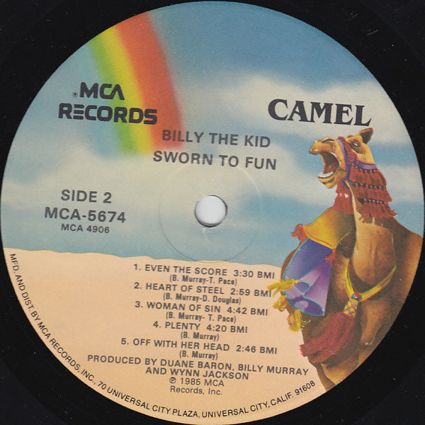 Billy The Kid (20) : Sworn To Fun (LP, Album)