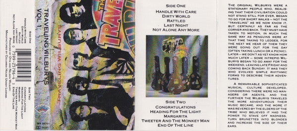 Traveling Wilburys : Volume One (Cass, Album, Club, SR )