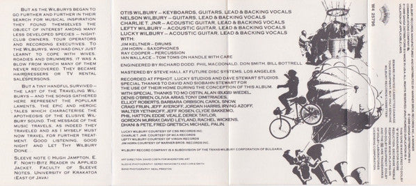 Traveling Wilburys : Volume One (Cass, Album, Club, SR )