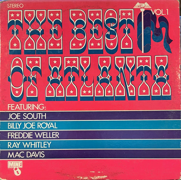 Various : The Best Of Atlanta Vol. 1 (LP, Comp)