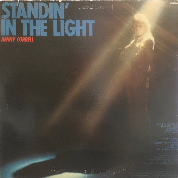 Denny Correll : Standin' In The Light (LP, Album)