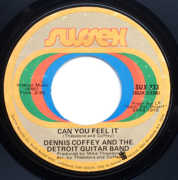 Dennis Coffey And The Detroit Guitar Band : Taurus (7", Single, Styrene)