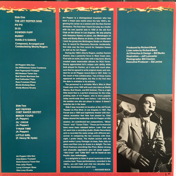 Art Pepper : Art Pepper Plays Shorty Rogers & Others (LP, Album)