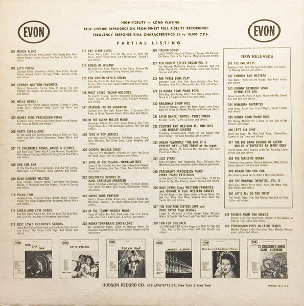 Perez Prado, French Latin Orchestra : Latin Dance Tempos (LP, Comp, Mono)