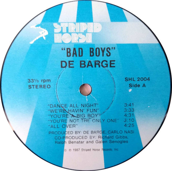 DeBarge : Bad Boys (LP, Album, Quo)