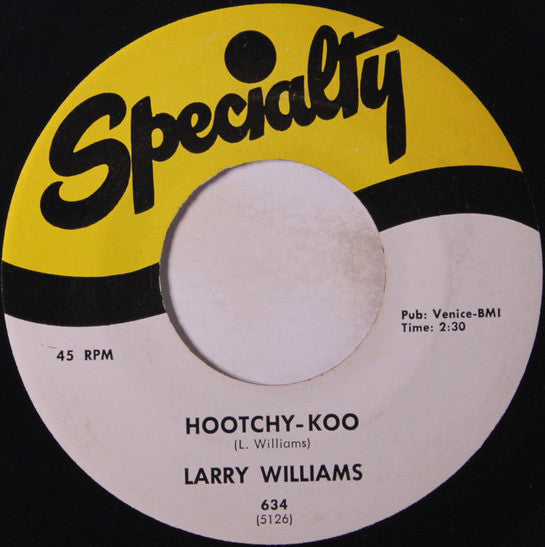 Larry Williams (3) : Hootchy-Koo / The Dummy (7", Single)