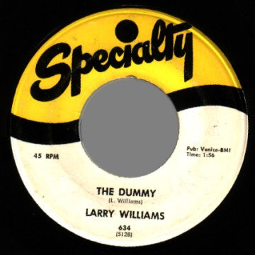 Larry Williams (3) : Hootchy-Koo / The Dummy (7", Single)