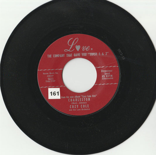 Cozy Cole And The Love Orchestra : Charleston / Late And Lazy (7")