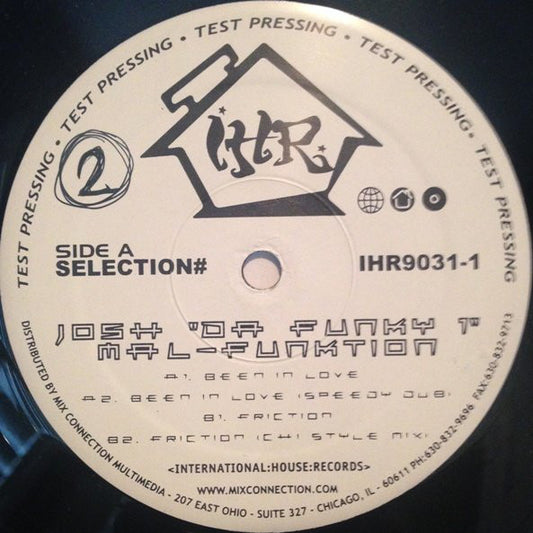 Josh The Funky 1 : Mal-Funktion (12", TP)