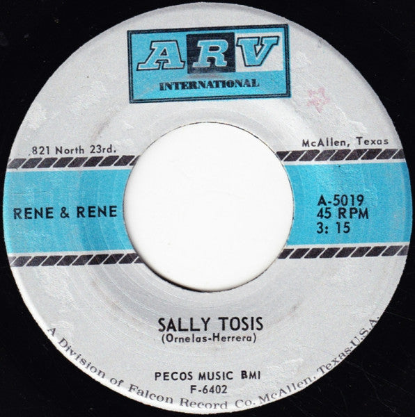 Rene & Rene : Love Is For The Two Of Us / Sally Tosis (7", Single)