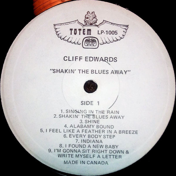 Cliff "Ukulele Ike" Edwards : Shakin' The Blues Away (LP, Ltd)