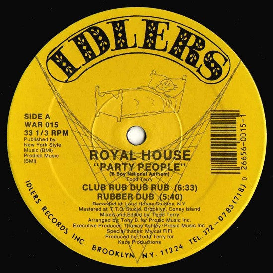 Royal House : Party People / Key The Pulse (12")