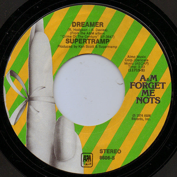 Supertramp : Dreamer / Give A Little Bit  (7", RE)