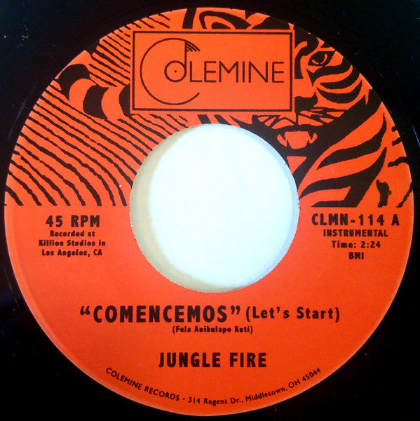 Jungle Fire : Comencemos (Let's Start) (7")