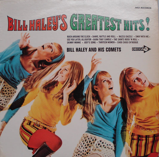 Bill Haley And His Comets : Bill Haley's Greatest Hits! (LP, Comp, RE)