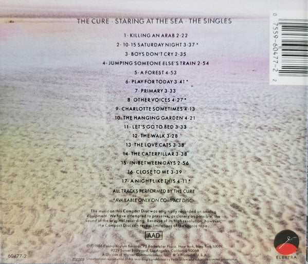 The Cure : Staring At The Sea - The Singles (CD, Comp, SRC)