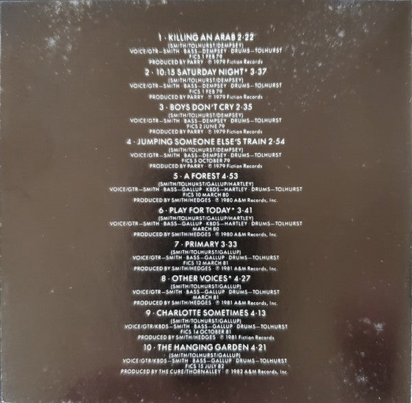 The Cure : Staring At The Sea - The Singles (CD, Comp, SRC)