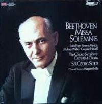 Ludwig van Beethoven - Lucia Popp, Yvonne Minton, Mallory Walker, Gwynne Howell, Chicago Symphony Orchestra & Chicago Symphony Chorus, Georg Solti, Margaret Hillis : Missa Solemnis (2xLP, Album + Box)