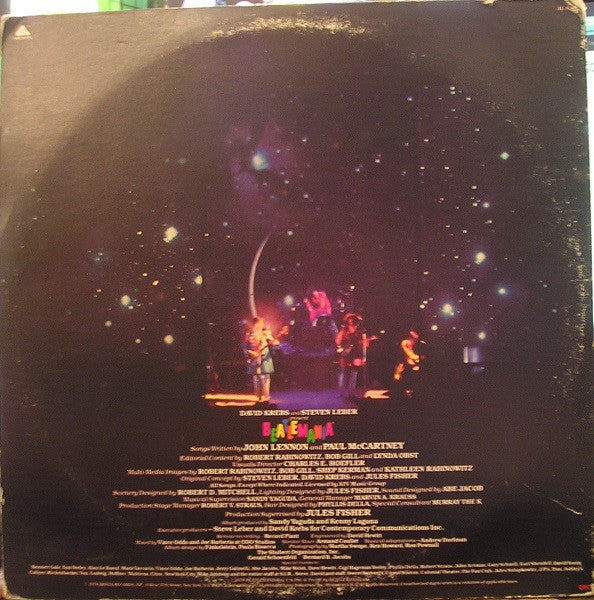 Beatlemania : Beatlemania (Original Cast Album Recorded Live At The Winter Garden Theatre) (2xLP, Album)