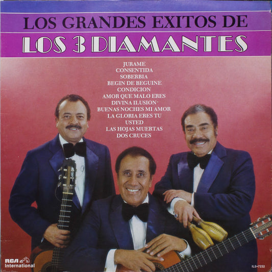 Los 3 Diamantes* : Los Grandes Exitos De Los 3 Diamantes (LP, Comp)