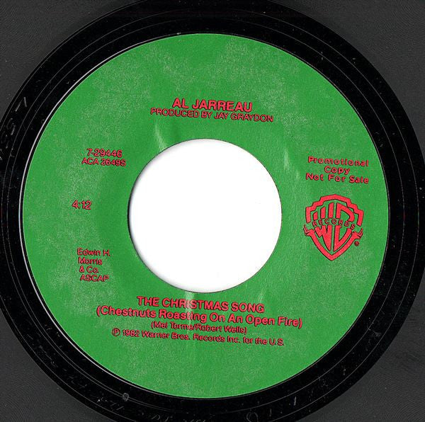 Al Jarreau : And God Bless Us All... Jarreau [The Christmas Song (Chestnuts Roasting On An Open Fire)] (7", Single, Promo)