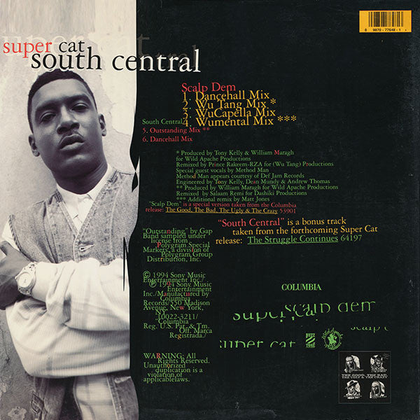 Super Cat (2) : Scalp Dem / South Central (12")