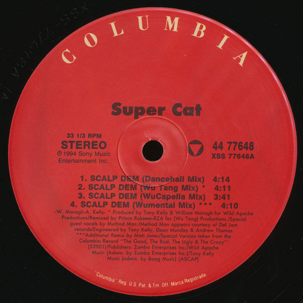 Super Cat (2) : Scalp Dem / South Central (12")