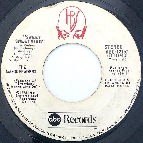 The Masqueraders : (Call Me) The Traveling Man / Sweet Sweetning (7", Single, Styrene)