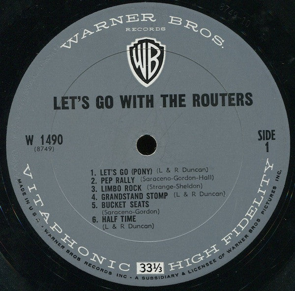 The Routers : Let's Go! With The Routers (LP, Album, Mono)