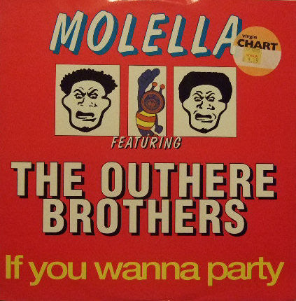 Molella featuring The Outhere Brothers : If You Wanna Party (12")