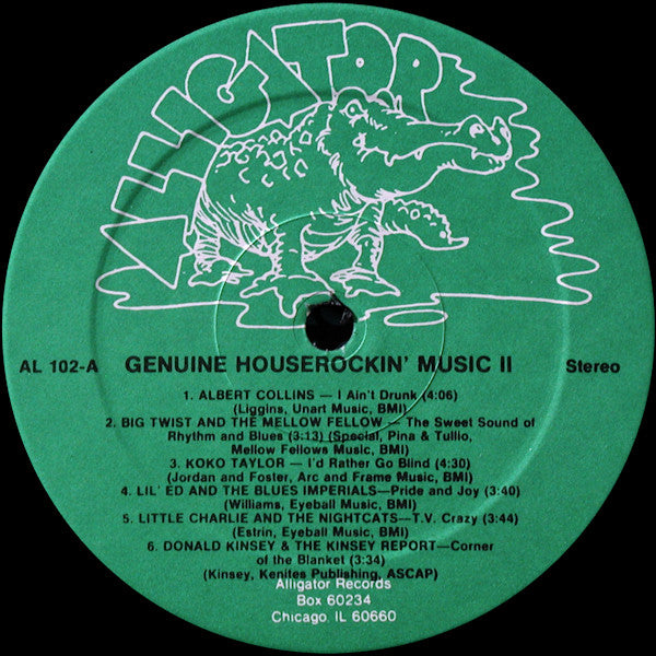 Various : Genuine Houserockin' Music II (LP, Comp)
