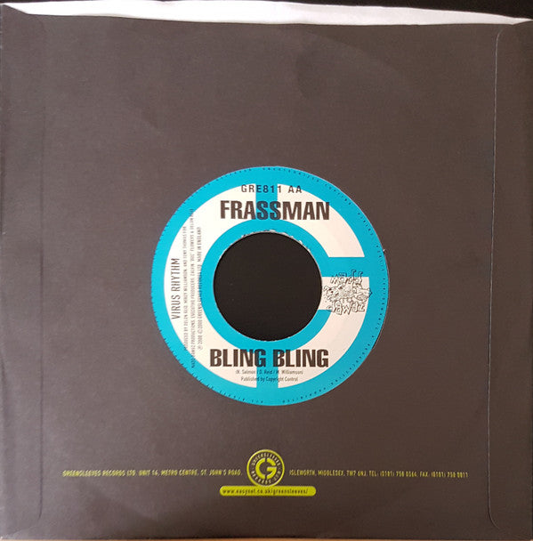 Mr. Vegas / Frassman : Itsy Bitsy / Bling Bling (7")